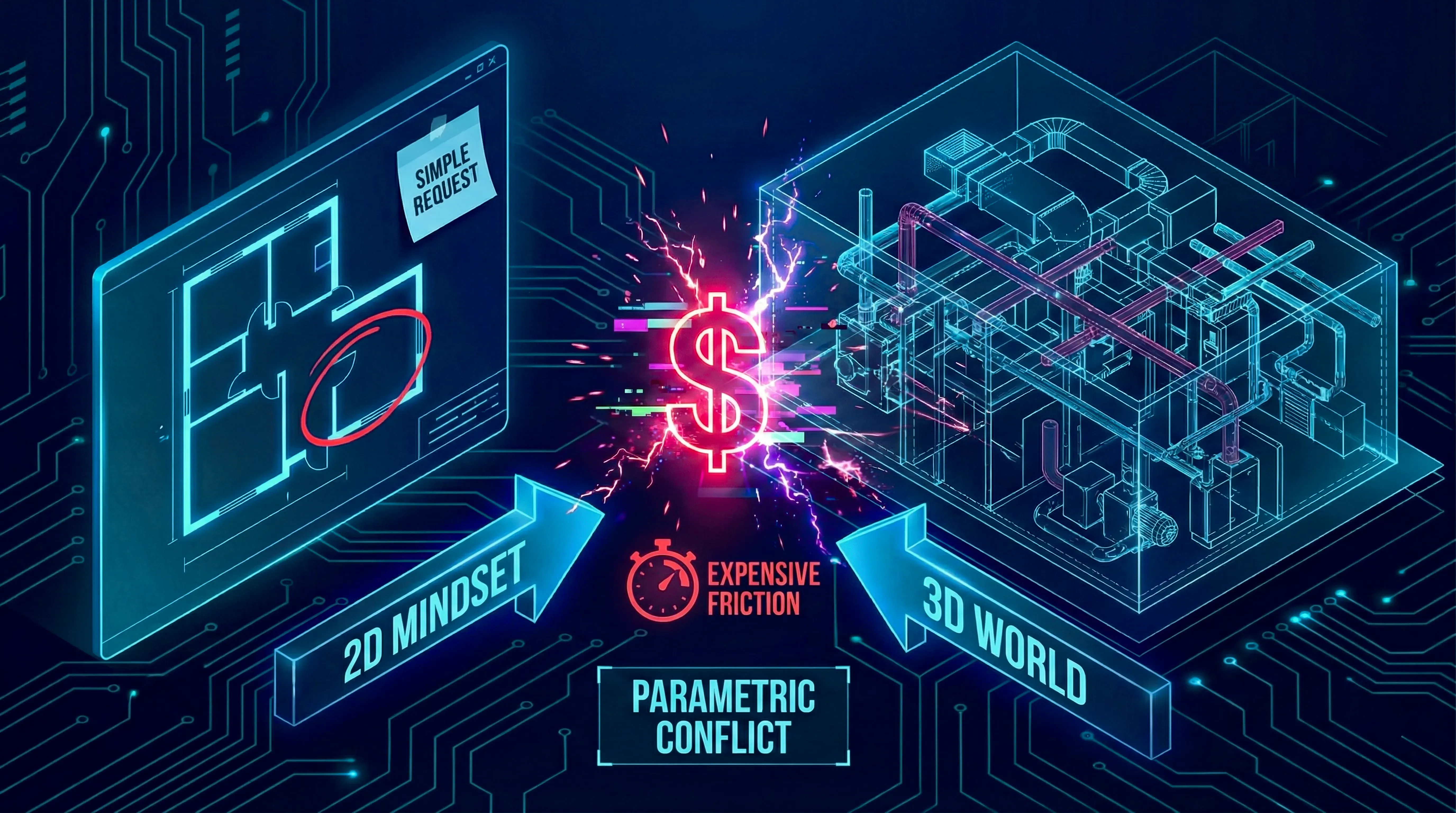 عقلية ثنائية الأبعاد في عالم ثلاثي الأبعاد: عندما تصبح الطلبات «البسيطة» مكلفة